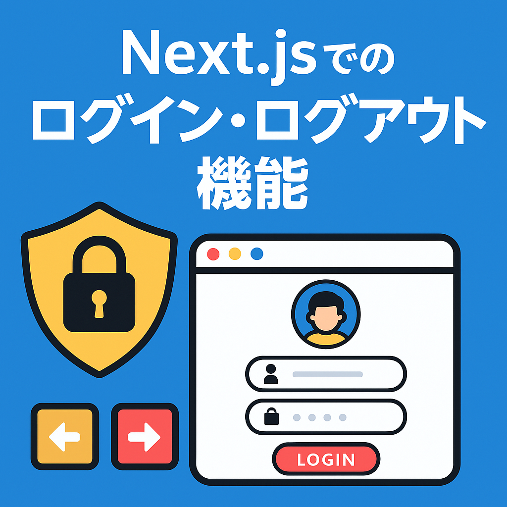 🔐 Next.jsでログイン・ログアウト機能を実装しよう！初心者向けに徹底解説（2025年版）