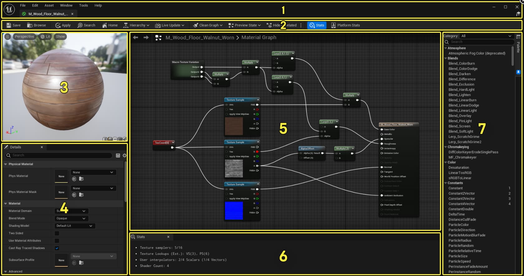 【UE5超初心者向け】まずはここから！Unreal Engine 5 画面の見方・用語まとめ（画像付き）